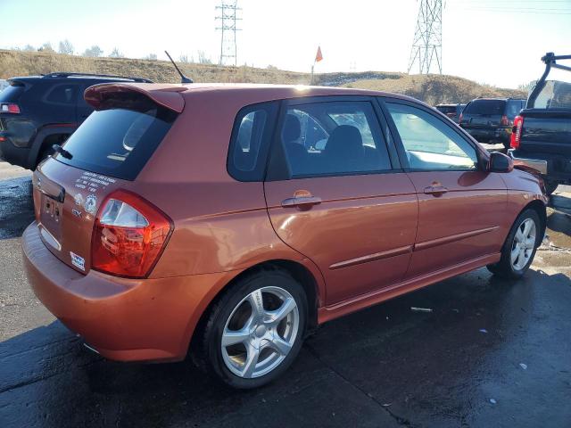 KIA SPECTRA5 5 2008 orange  gas KNAFE161285021705 photo #4