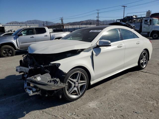 MERCEDES-BENZ CLA 250 2014 white  gas WDDSJ4EB6EN082596 photo #1