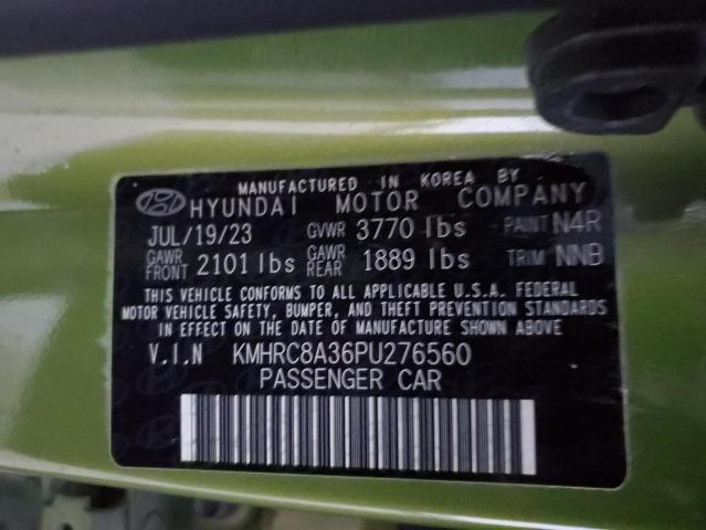 2023 HYUNDAI VENUE SEL - KMHRC8A36PU276560