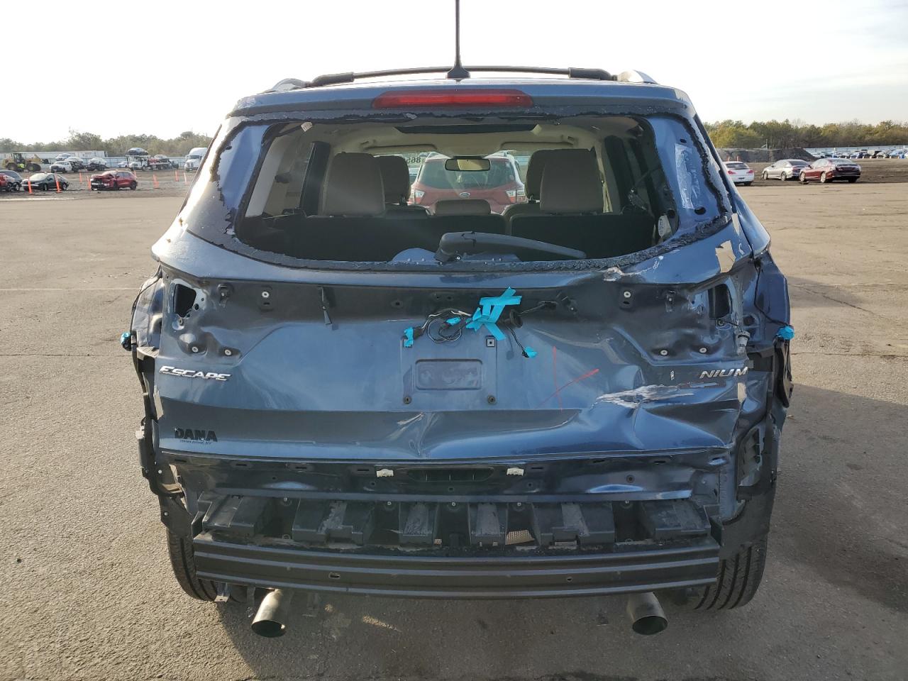 Lot #3045792639 2018 FORD ESCAPE TIT