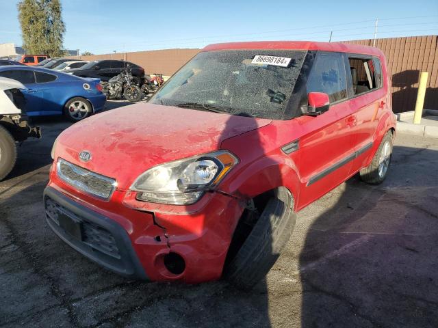 KIA SOUL + 2012 red  gas KNDJT2A6XC7466301 photo #1