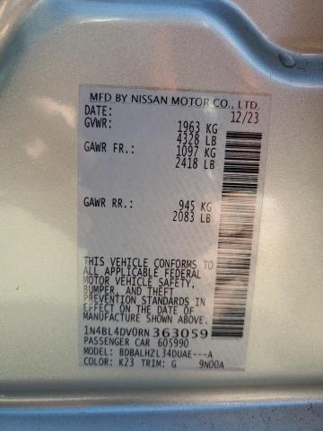 1N4BL4DV0RN363059 2024 NISSAN ALTIMA