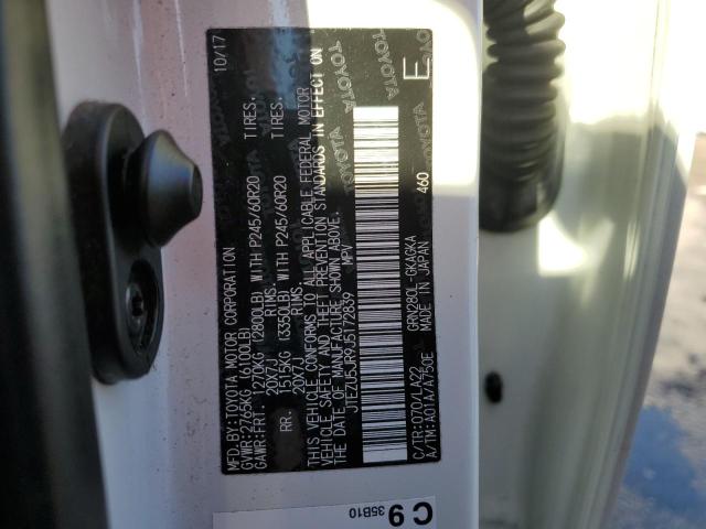 2018 TOYOTA 4RUNNER SR - JTEZU5JR9J5172839