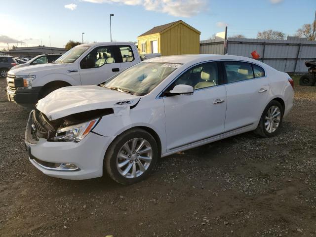 BUICK LACROSSE 2014 white  gas 1G4GB5G35EF135707 photo #1