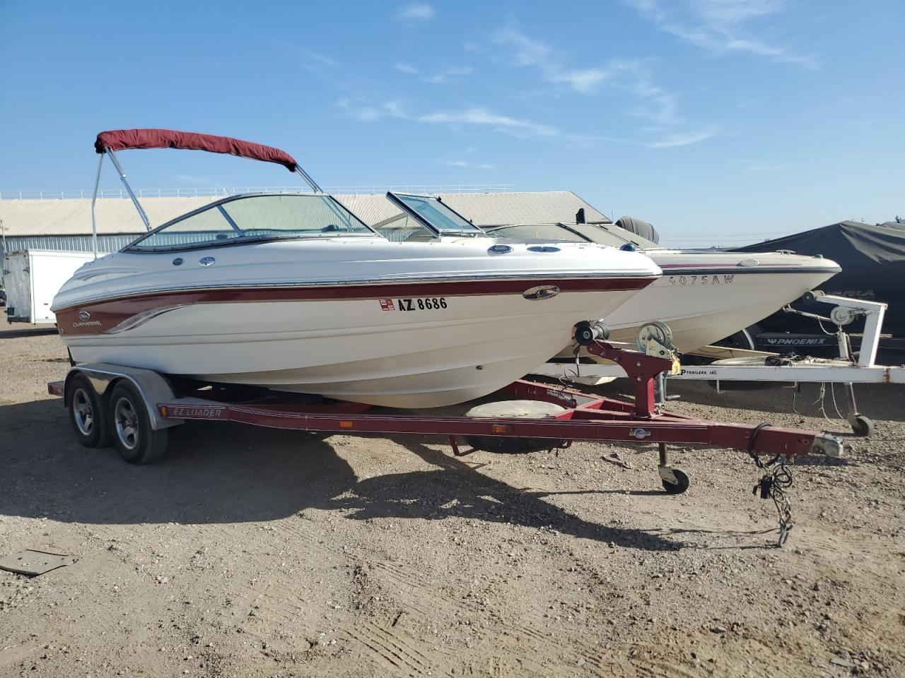  Salvage Chaparral Boat