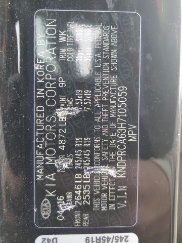 2017 KIA SPORTAGE S - KNDPRCA63H7105059