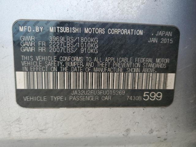 VIN JA32U2FU3FU015269 2015 MITSUBISHI LANCER no.13