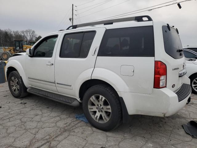 NISSAN PATHFINDER 2012 white  gas 5N1AR1NN5CC614545 photo #3