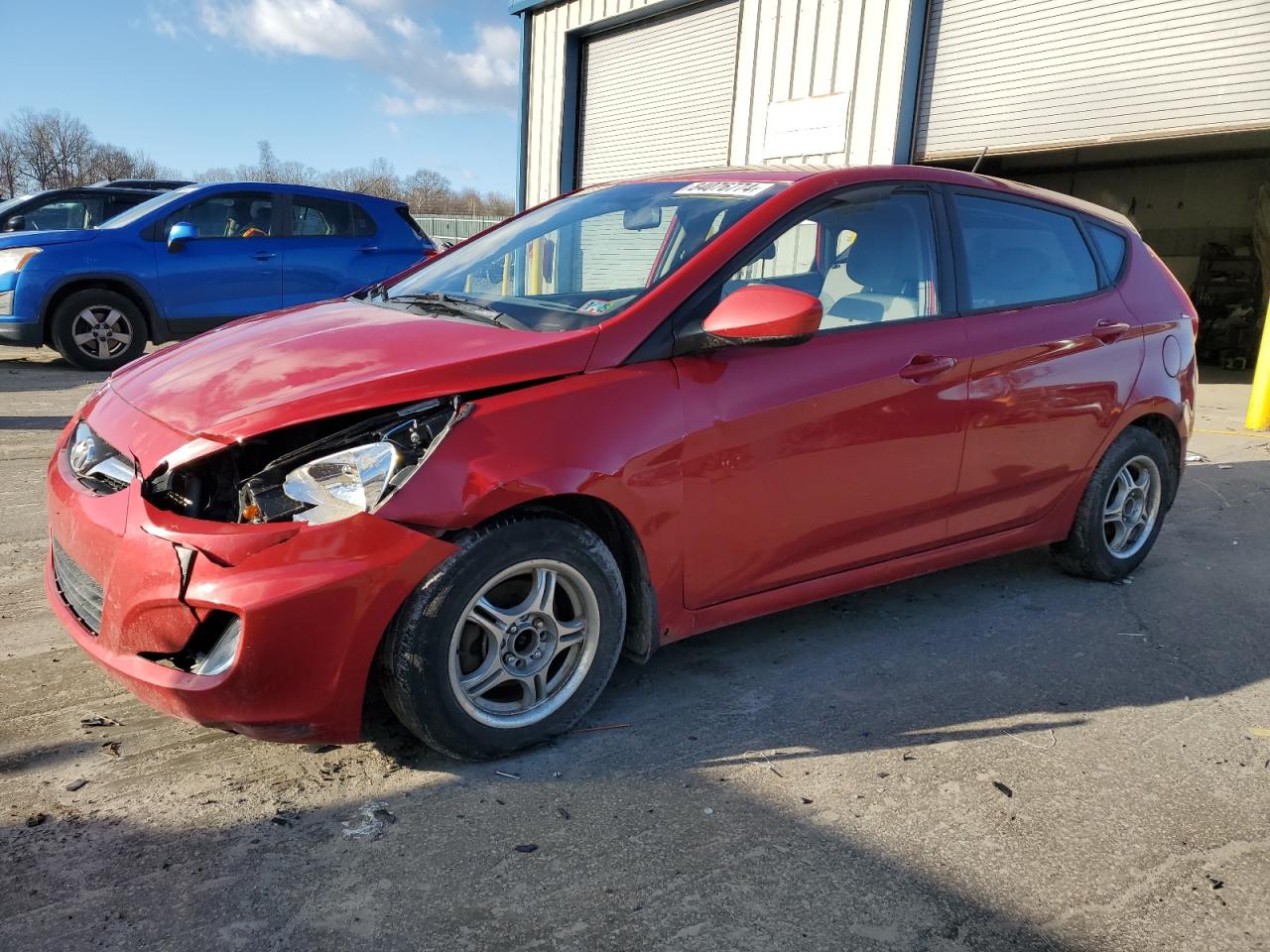 Lot #3024927447 2012 HYUNDAI ACCENT GLS