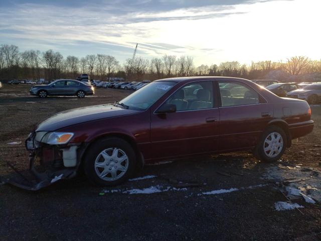 TOYOTA CAMRY LE 2000 red sedan 4d gas JT2BF28K7Y0244614 photo #1