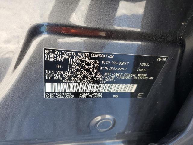 2015 TOYOTA RAV4 LE - JTMBFREV7FJ032172