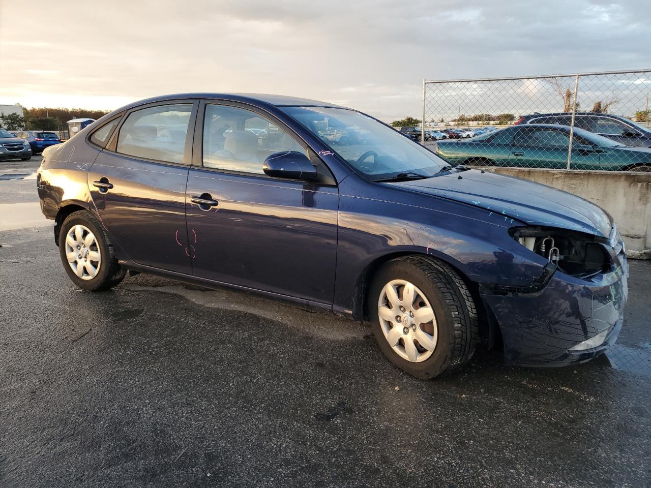 Lot #3030240131 2008 HYUNDAI ELANTRA GL