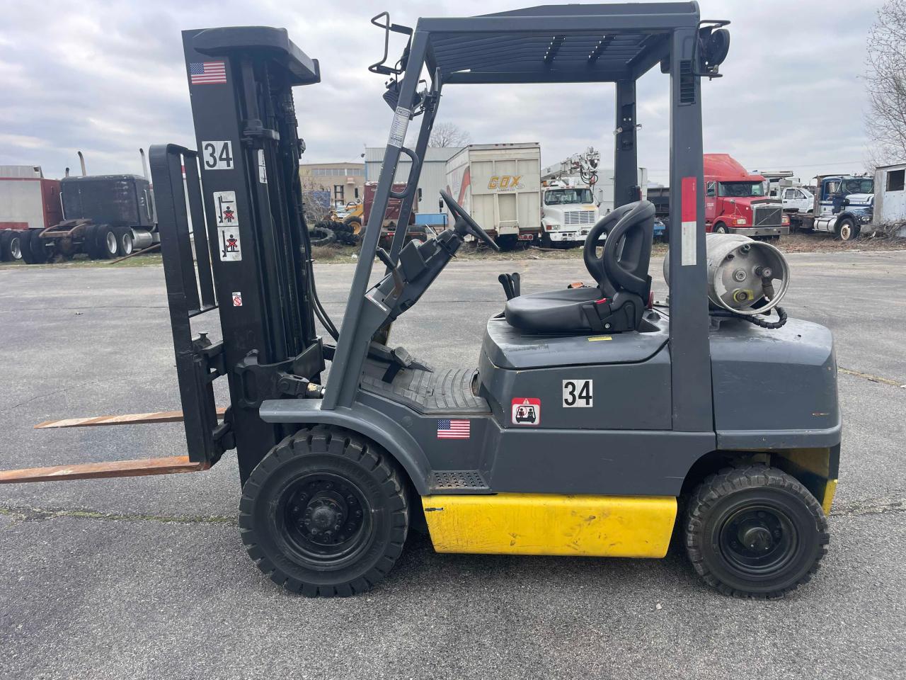 Lot #3033545081 2006 HYST FORKLIFT