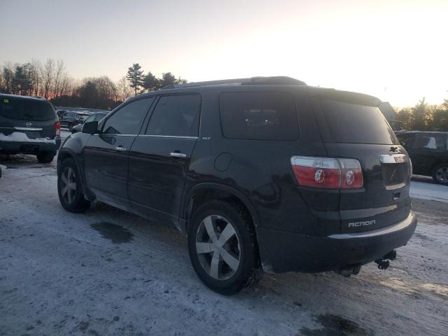 GMC ACADIA SLT 2010 black  gas 1GKLVMED3AJ133806 photo #3