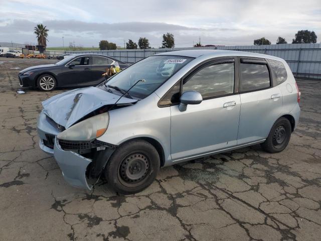 HONDA FIT 2007 blue  gas JHMGD37477S061646 photo #1