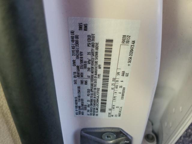 2019 LINCOLN MKC SELECT 5LMCJ2C99KUL13102