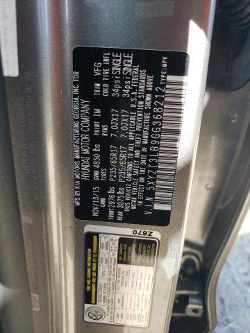 2016 HYUNDAI SANTA FE S - 5XYZT3LB9GG368212