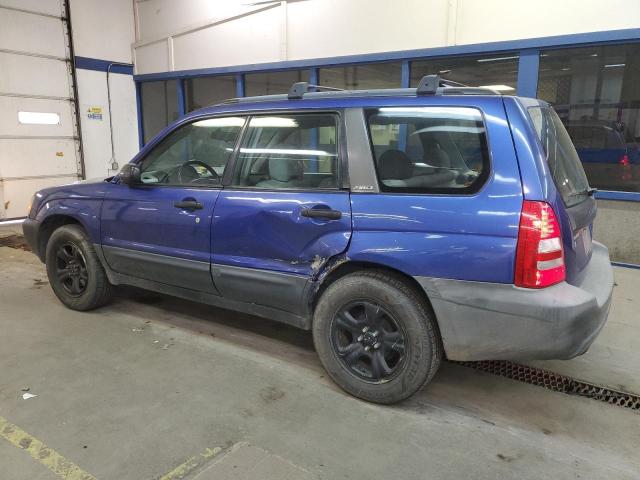 SUBARU FORESTER 2 2003 blue  gas JF1SG63623H716059 photo #3