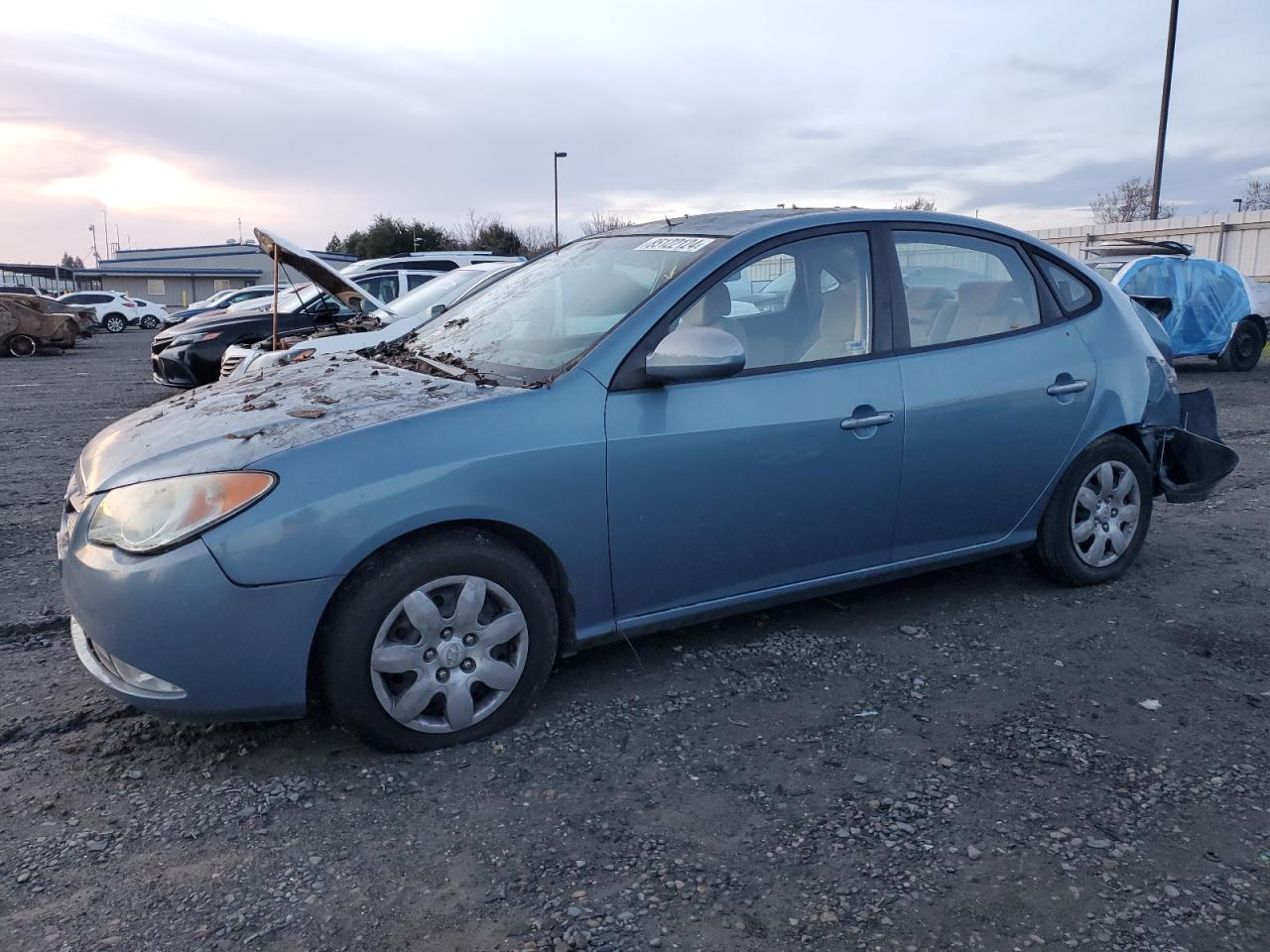 Lot #3029324703 2007 HYUNDAI ELANTRA GL