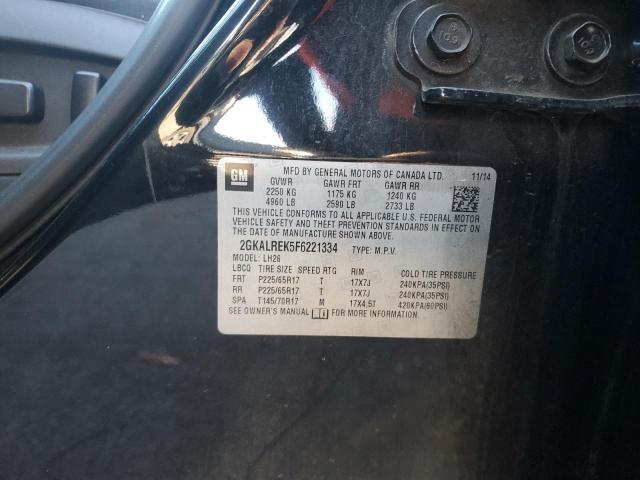 2015 GMC TERRAIN SL - 2GKALREK5F6221334