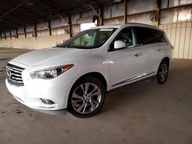 INFINITI QX60 HYBRI 2014 white 4dr spor hybrid engine 5N1CL0MMXEC516630 photo #1