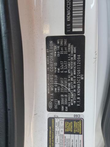 2016 KIA SEDONA L KNDMA5C12G6112094