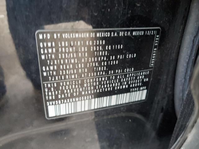 2022 VOLKSWAGEN TIGUAN SE 3VV3B7AX6NM058051