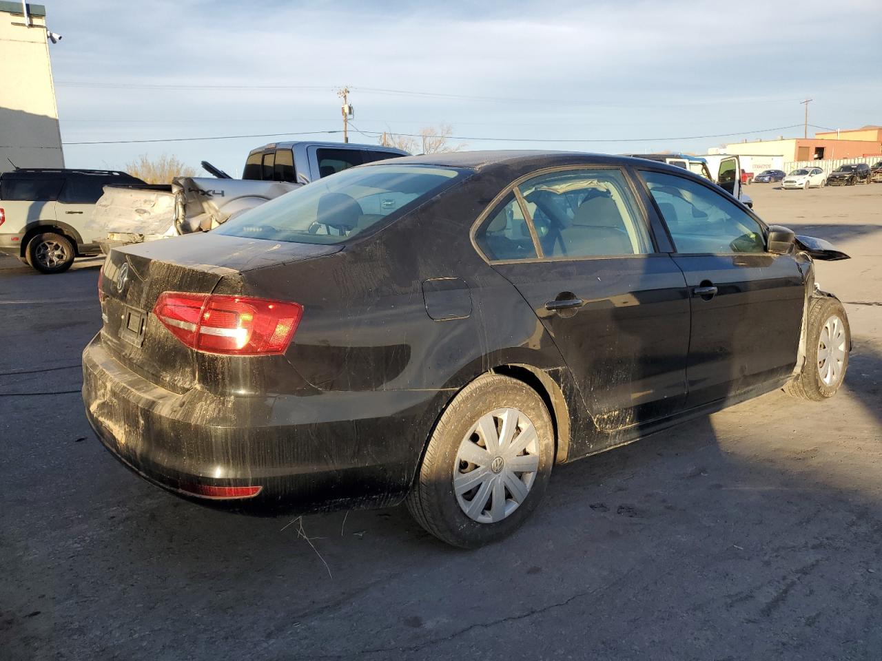 Lot #3052309587 2015 VOLKSWAGEN JETTA BASE