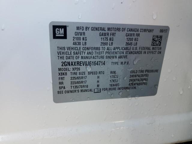 2018 CHEVROLET EQUINOX LS - 2GNAXREV0J6164714