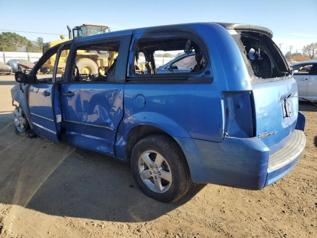 DODGE GRAND CARA 2008 blue  flexible fuel 2D8HN44H98R645051 photo #3