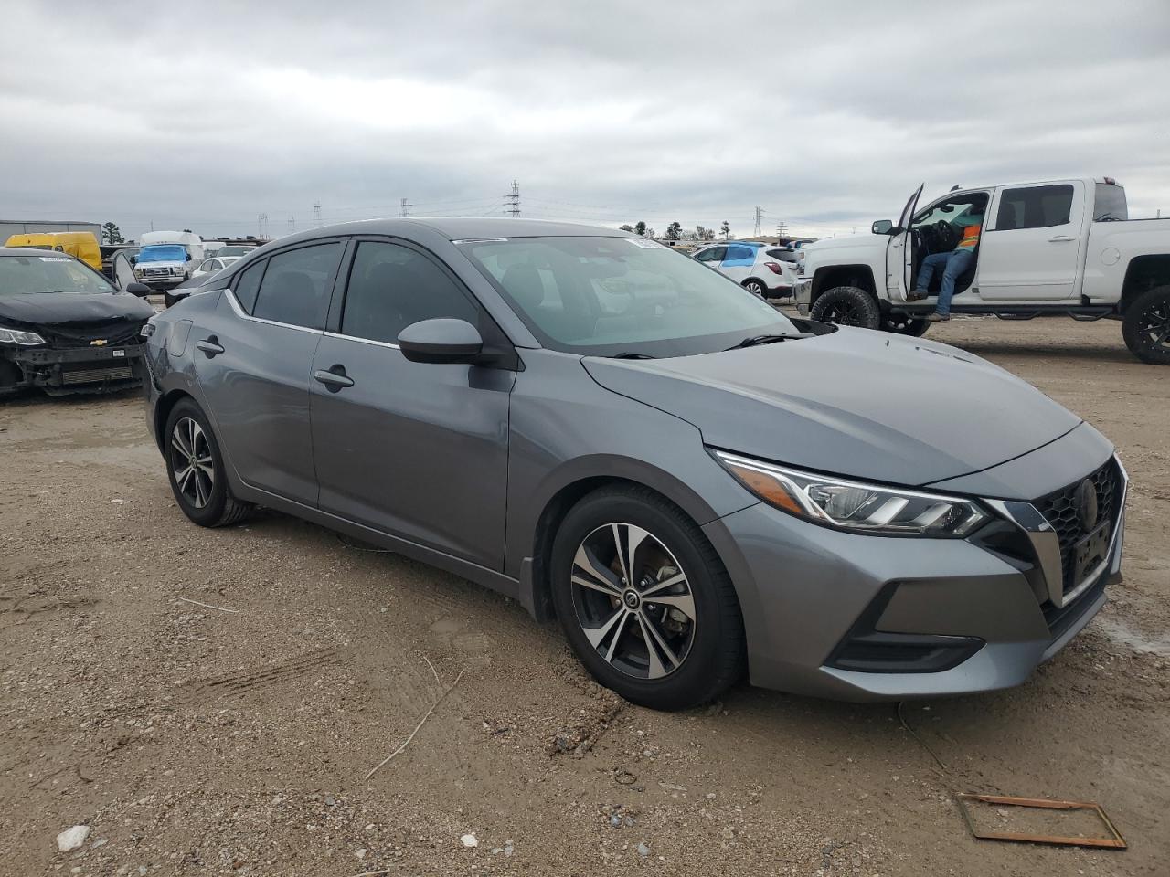 Lot #3033426131 2021 NISSAN SENTRA SV