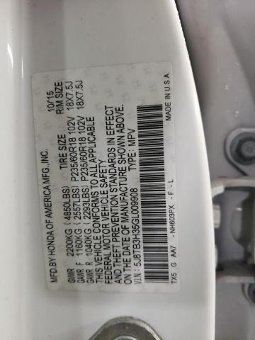 2016 ACURA RDX - 5J8TB3H35GL009908
