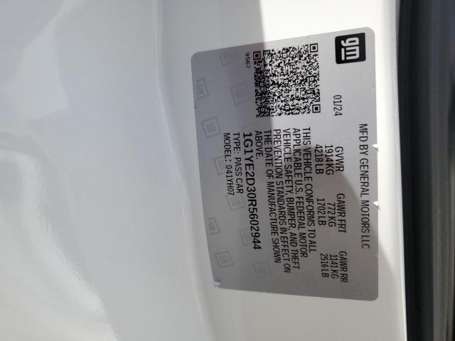 2024 CHEVROLET CORVETTE Z - 1G1YE2D30R5602944