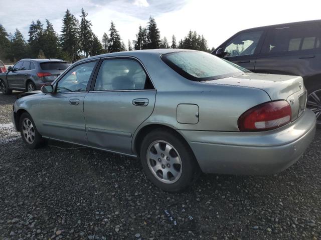 MAZDA 626 ES 1999 silver  gas 1YVGF22C1X5835600 photo #3