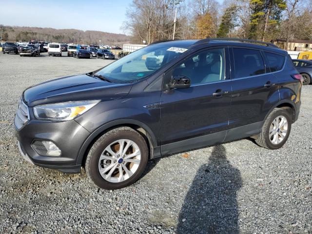 FORD ESCAPE SE 2018 gray  gas 1FMCU0GD7JUC12572 photo #1