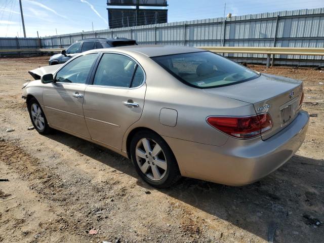 LEXUS ES 330 2005 gold  gas JTHBA30G355102566 photo #3