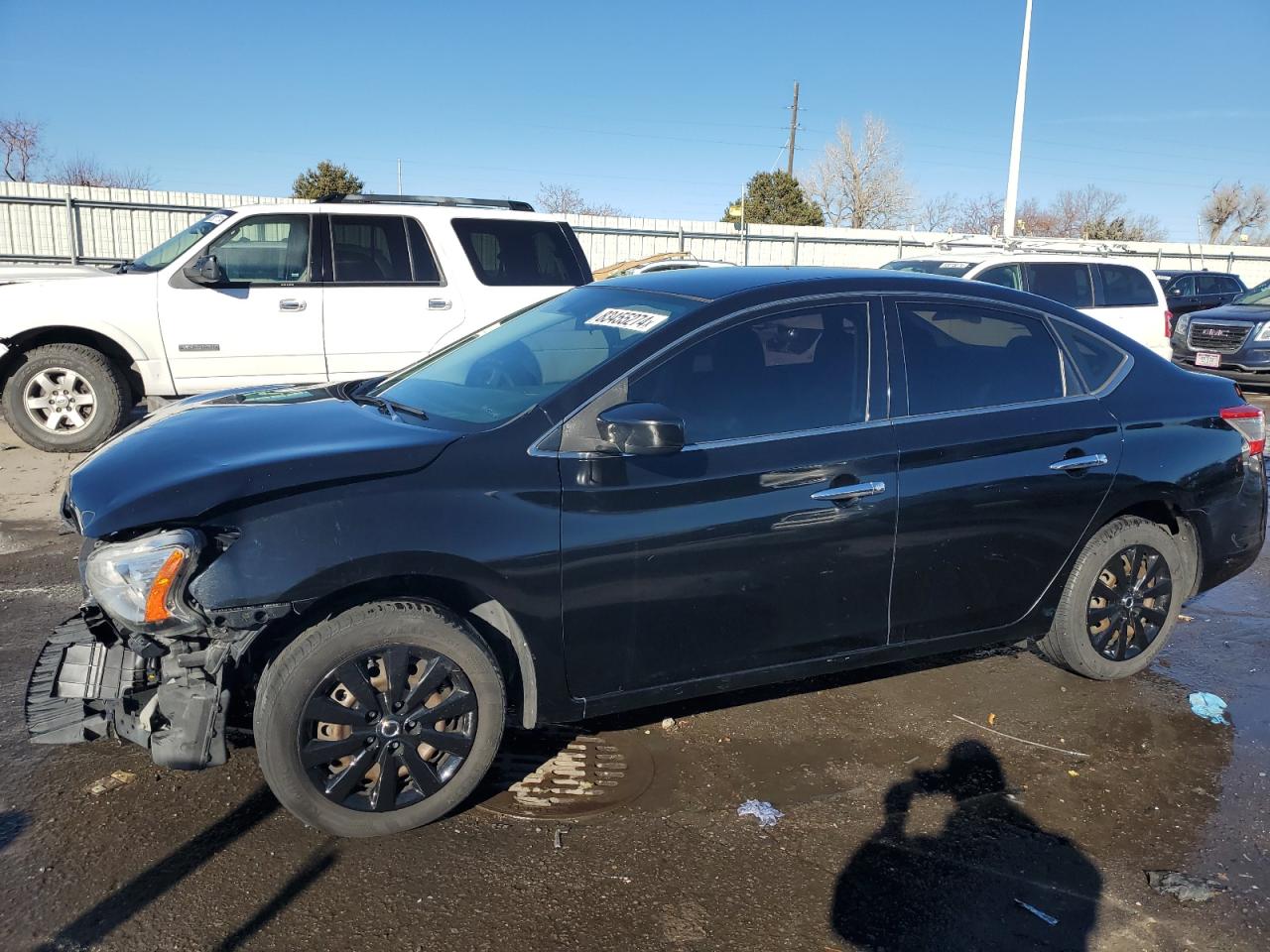 Lot #3024722604 2015 NISSAN SENTRA S