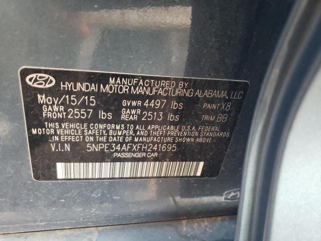 VIN 5NPE34AFXFH241695 2015 HYUNDAI SONATA no.13