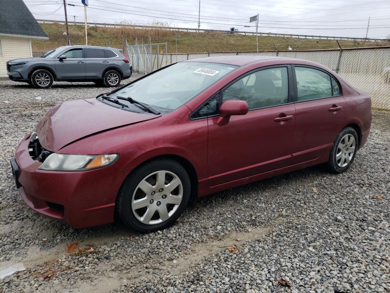 Lot #3029428690 2009 HONDA CIVIC LX