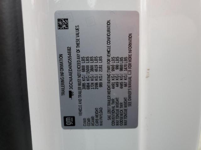3GCNAAED4NG554682 2022 CHEVROLET ALL Models