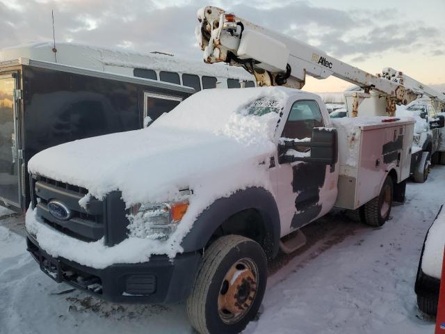 FORD F450 SUPER 2016 white  gas 1FDUF4GY6GEB27637 photo #3