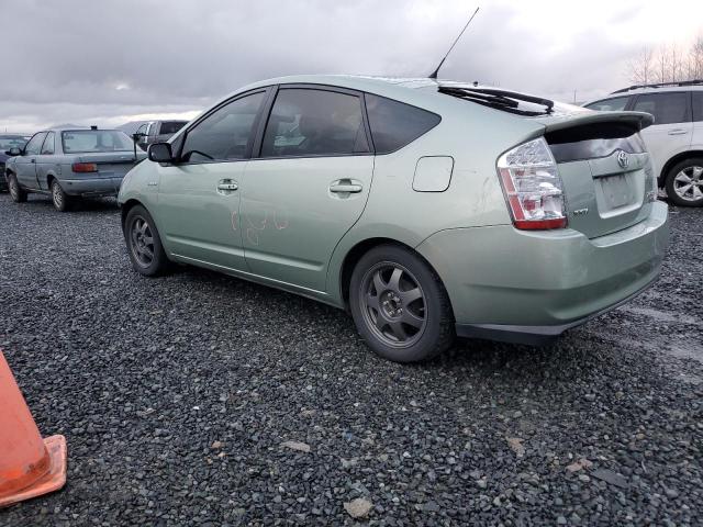 TOYOTA PRIUS 2007 green  hybrid engine JTDKB20U577639543 photo #3