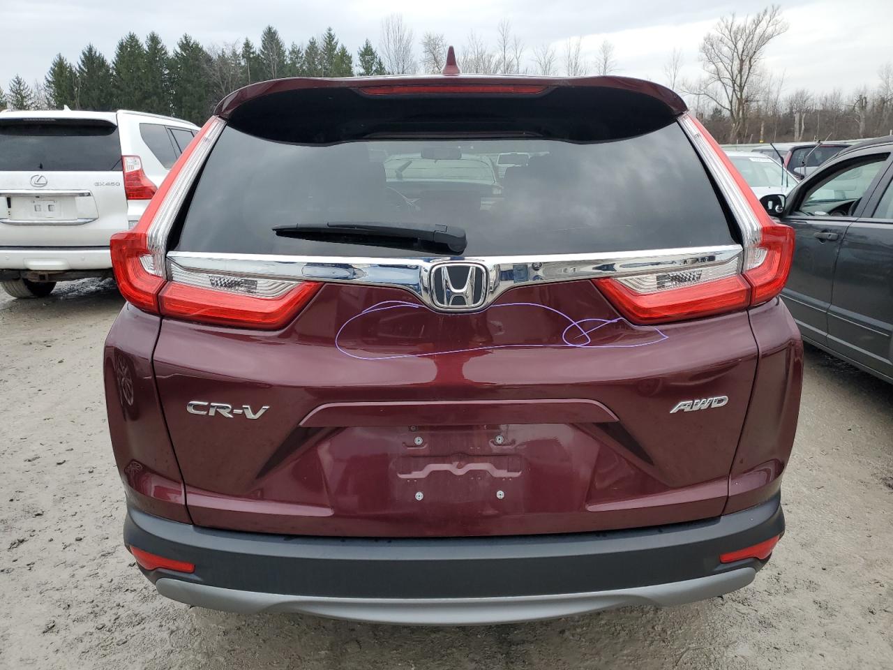 Lot #3033246884 2019 HONDA CR-V EX