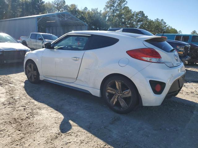 HYUNDAI VELOSTER T 2014 white  gas KMHTC6AE1EU190453 photo #3