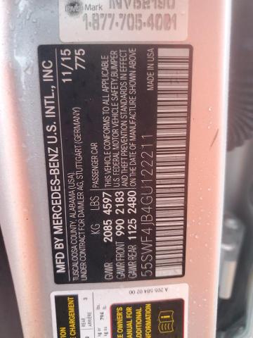 2016 MERCEDES-BENZ C 300 - 55SWF4JB4GU122211