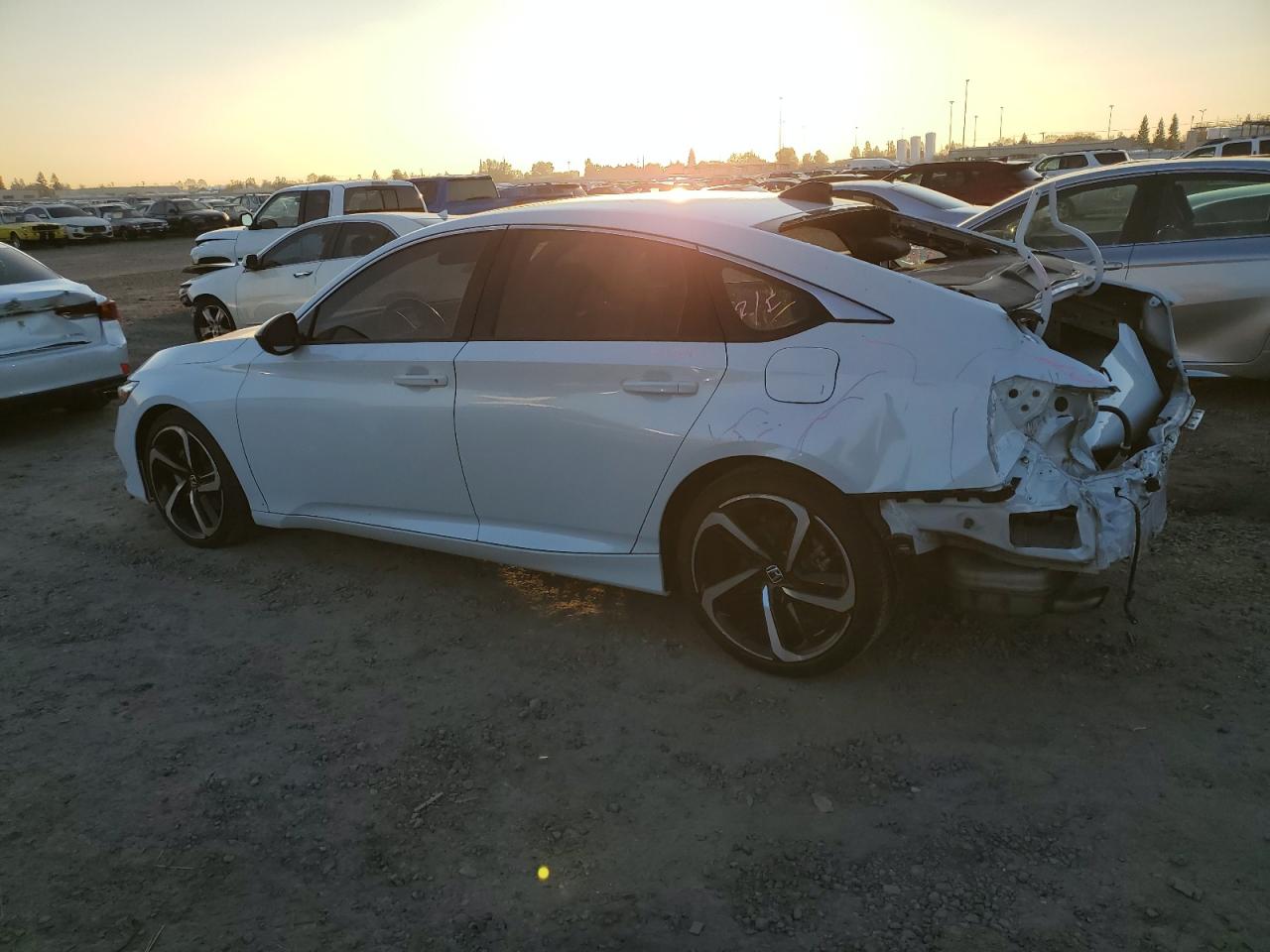 Lot #3030385495 2021 HONDA ACCORD SPO