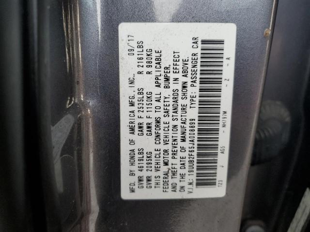 2018 ACURA TLX TECH+A - 19UUB2F65JA008899