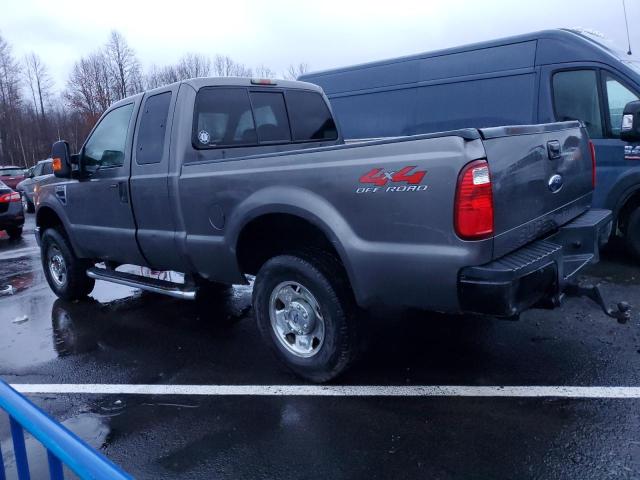 FORD F250 SUPER 2008 gray 4dr ext gas 1FTSX21588EB73614 photo #3