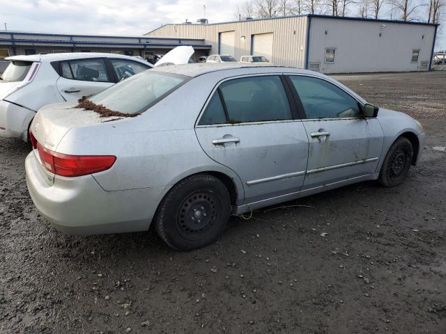 HONDA ACCORD LX 2005 silver  gas 1HGCM56445L000406 photo #4