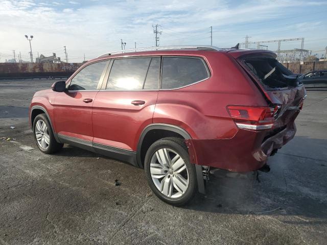 VOLKSWAGEN ATLAS SE 2019 red  gas 1V2WR2CA4KC503420 photo #3